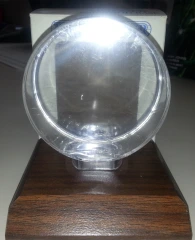 Puck Holder Wood Base Holds One Hockey Puck