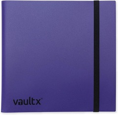 12-Pocket Strap Binder Purple