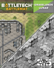 Battletech Battlemat: Lunar/Grasslands B