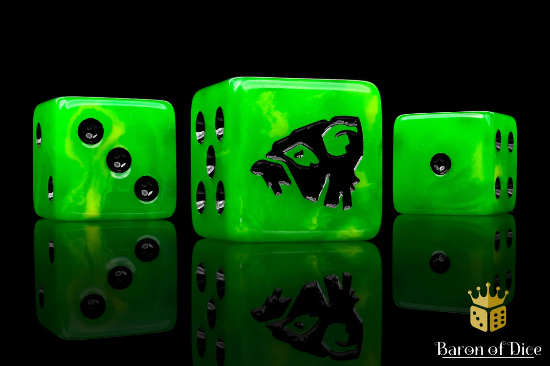 Bubonic Rats Dice - Square Corner