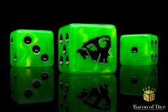 Bubonic Rats Dice - Square Corner