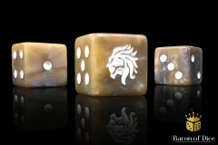 Death Angel Dice - The Lion - Square Corner