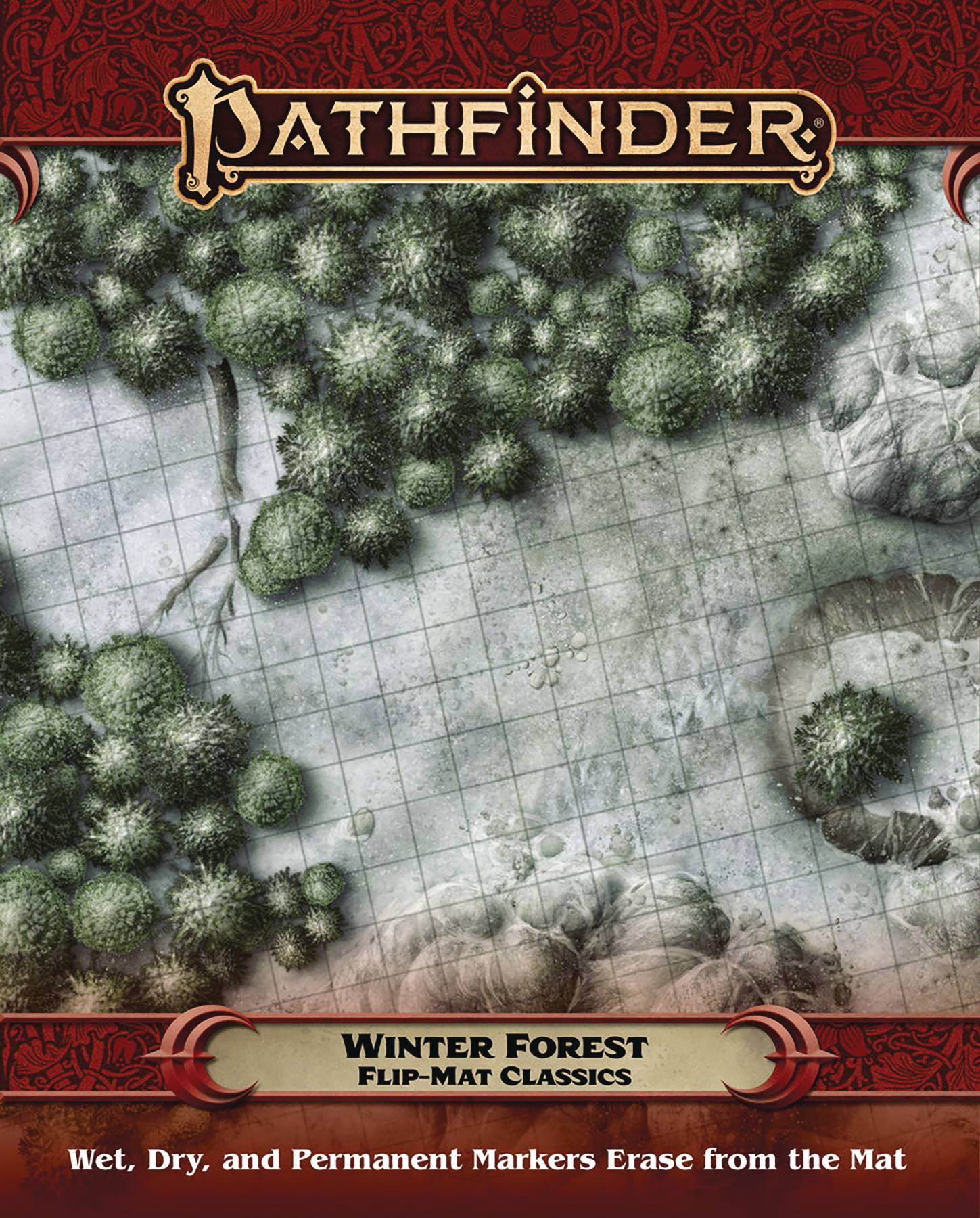 Pathfinder: Winter Forest Flip Mat