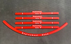GVG Deployment Zone Markers - Red Only