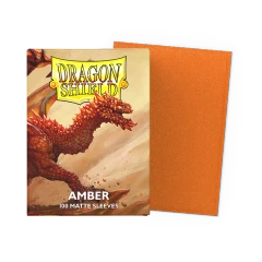 Dragon Shield Amber 100 Matte