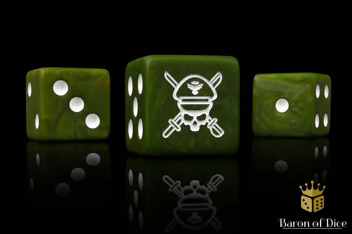 Military Sergeant Dice - Camouflage