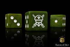 Military Sergeant Dice - Camouflage