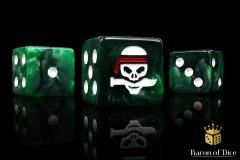 Jungle Fighter Dice - Square Corner