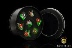 Mushroom - Sharp Edge RPG Dice - 7 Pieces
