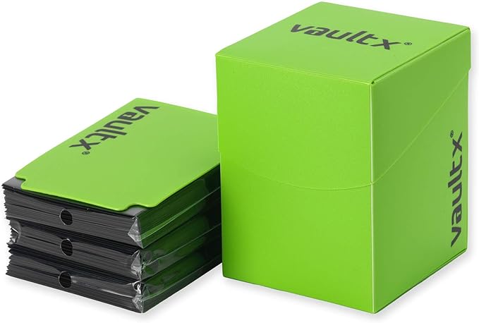 Large Deck Box 100+ with 150 Sleeves Green