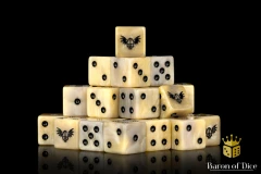 Cursed Skull Dice - Square Corner