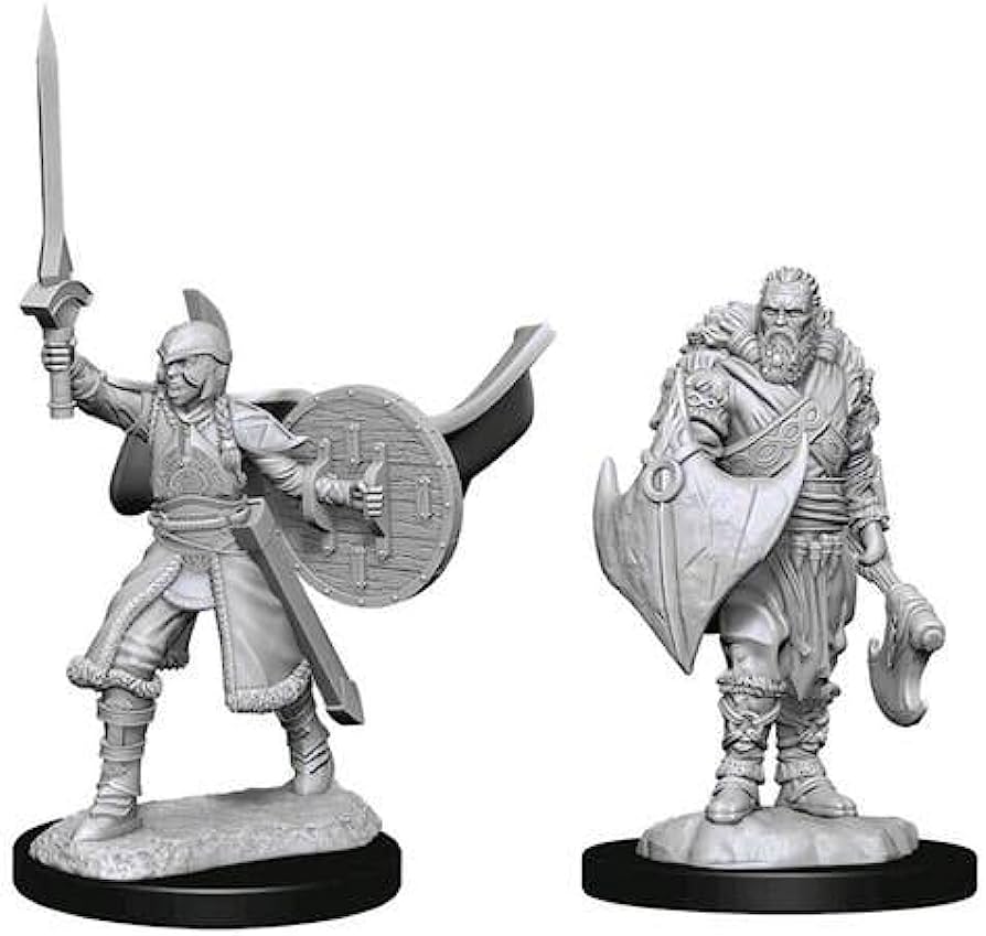 Magic the Gathering Minis: Human Berserkers
