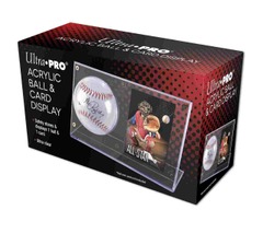 Acrylic Ball and Card Display
