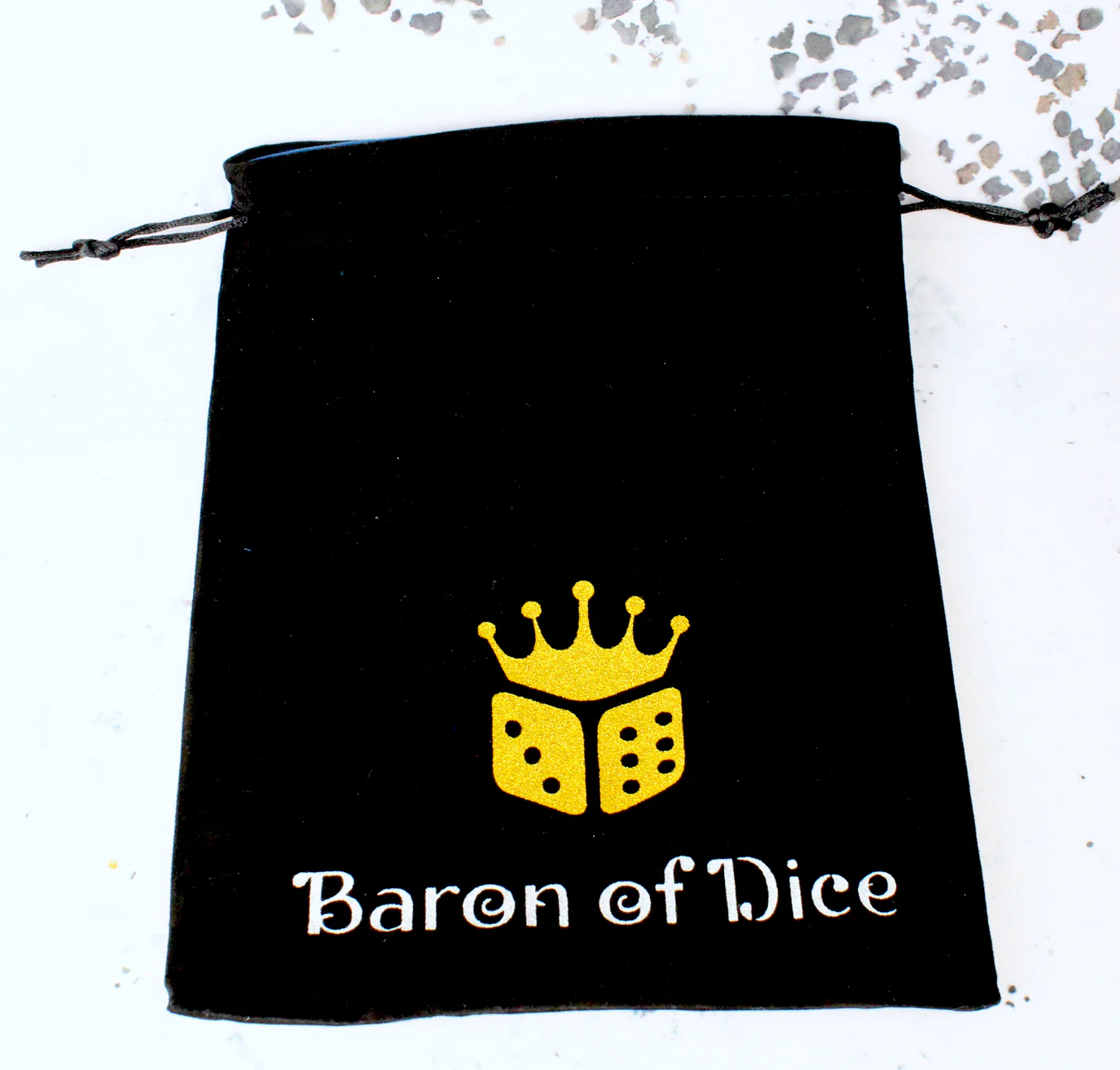 Premium Black Dice Bags - Designs May Vary
