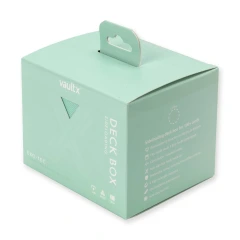 Vault X Side Loading  Deck Box 100 count Mint Green