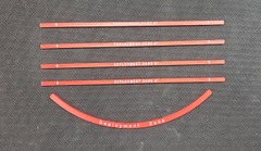 GVG Deployment Zone Markers - Red Only