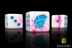 Alien Dice - Pink Ravagers - Square Corner