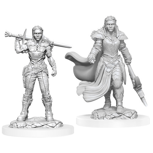 Nolzurs Minis: Orc Fighter Female