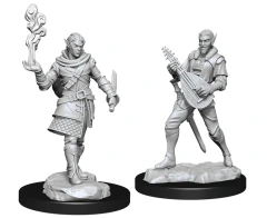 Pallid Elf Rogue and Bard