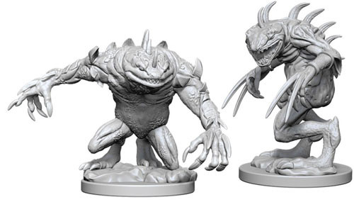 Nolzurs Minis: Gray Slaad & Death Slaad