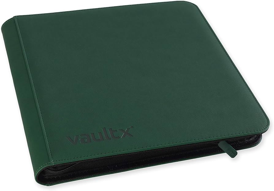 12-Pocket Exo-Tec® Zip Binder XL Forest Green