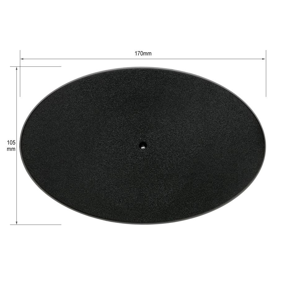 170mm Oval Base