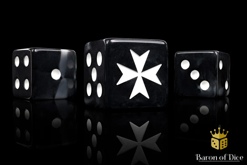 Knight Templars - Black - Square Corner