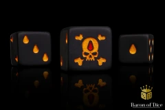 Death's Curse Dice - Square Corner