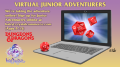 Virtual Junior Adventurers - Thursday