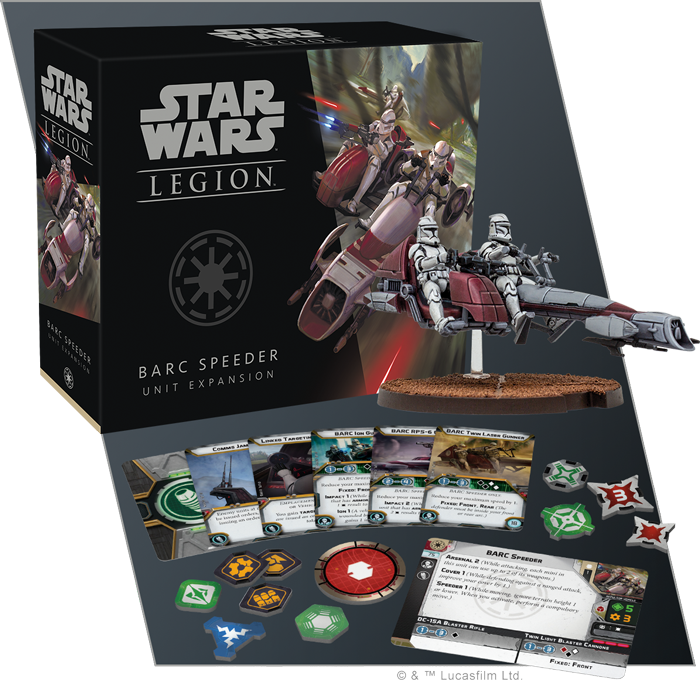 Star Wars Legion - BARC speeder