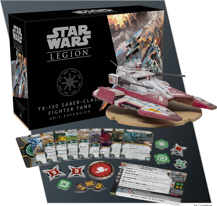 Star Wars Legion - TX-130 Saber-class Fighter Tank