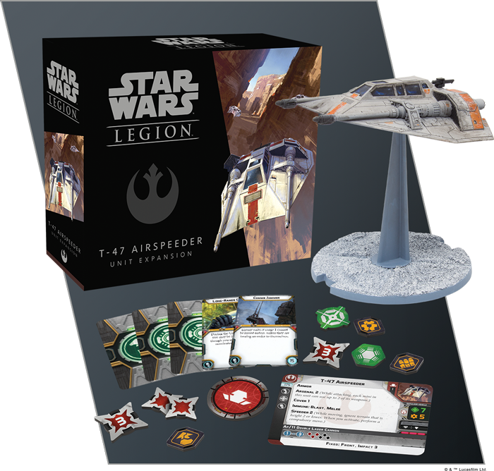 Star Wars Legion - T-47 Air speeder Unit