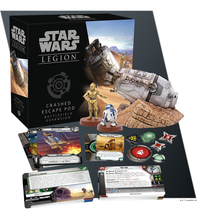 Star Wars Legion - Crashed Escape Pod