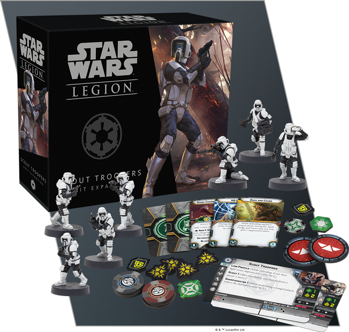 Star Wars Legion - Imperial scout trooper Unit