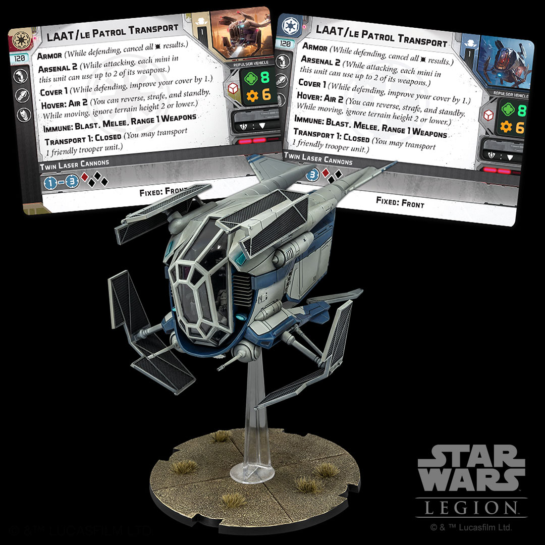 Star Wars Legion - LAAT/IE Patrol Transport