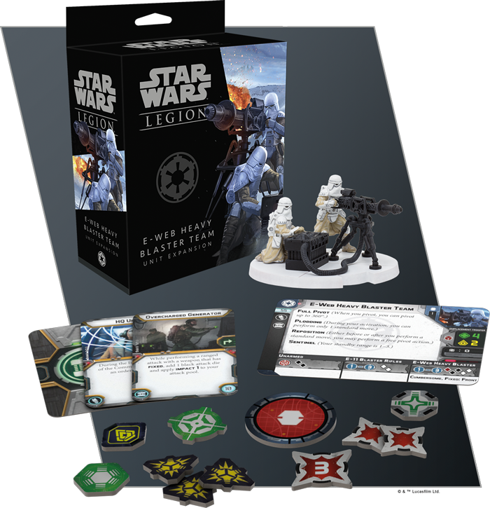 Star Wars Legion - E-web Heavy blaster Team