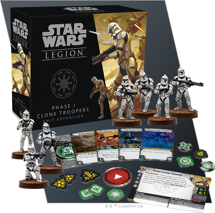 Star Wars Legion - Phase 1 Clone Troopers