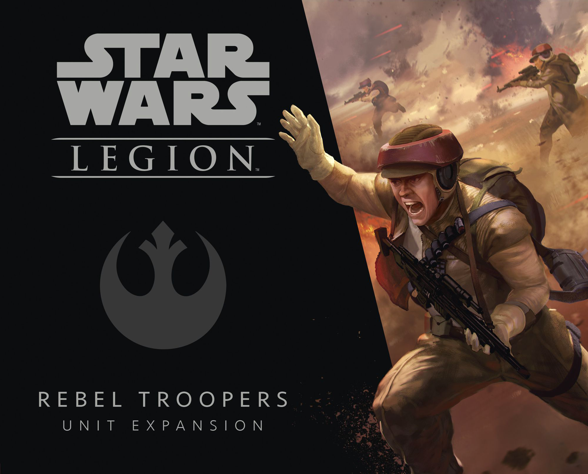 Star Wars Legion - Rebel troopers unit