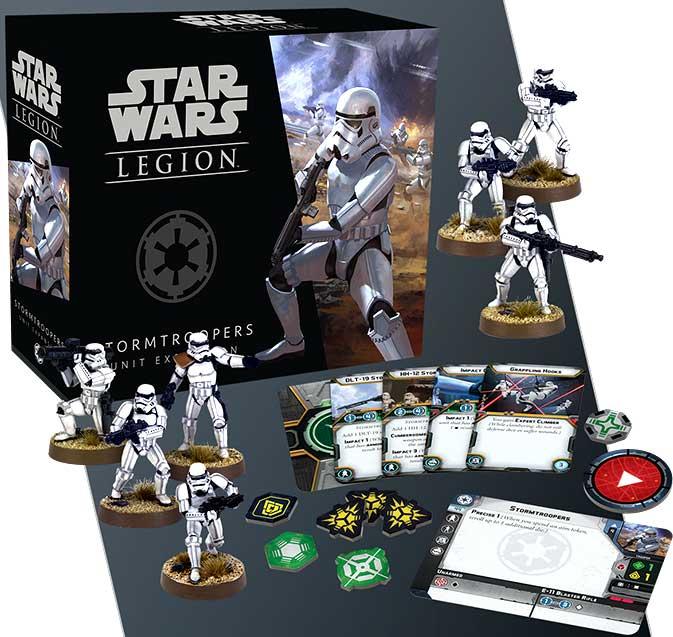 Star Wars Legion - stormtroopers unit Expansion