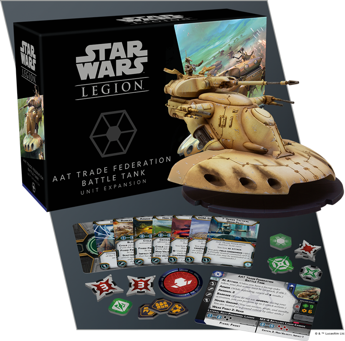 Star Wars Legion - AAT Trade Federation Tank