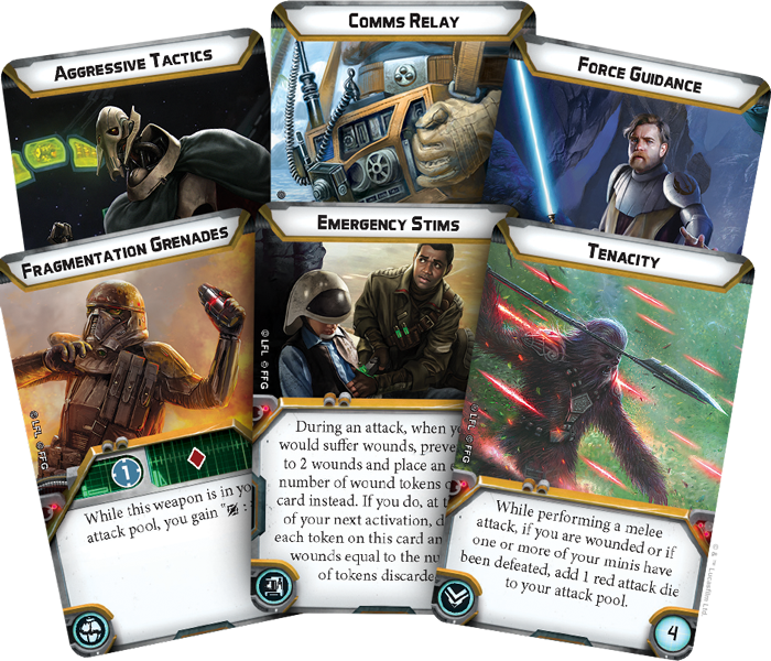 Star Wars Legion - Upgrade card pack
