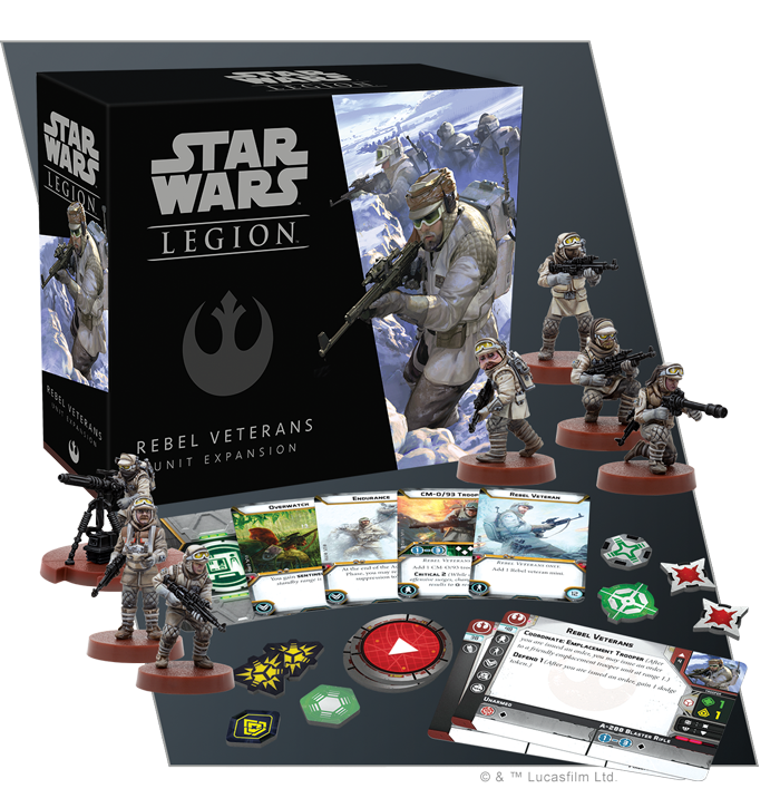 Star Wars Legion - Rebel Veterans