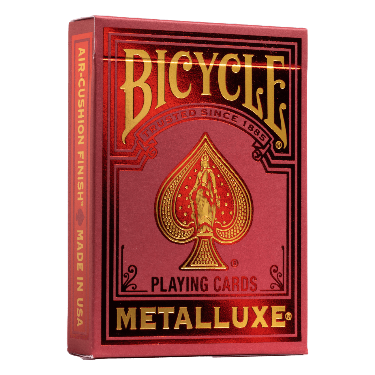 Bicycle Playing Cards - Metalluxe Red