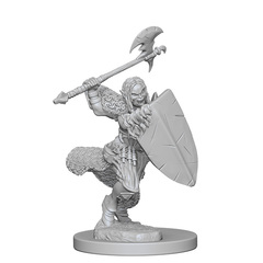 Pathfinder Battles Unpainted Minis - Half-Orc Female Barbarian