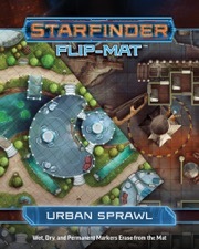 Starfinder Flip-Mat Urban Sprawl