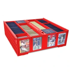 BCW Card Bin (3,200 ct.) - Red