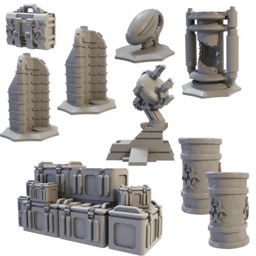 Terrain Crate - Sci-fi Objectives