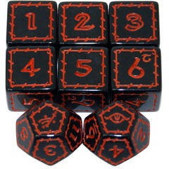 The One Ring: Dice Set (Black)