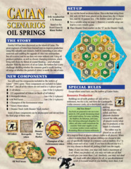 Catan Scenarios: Oil Springs