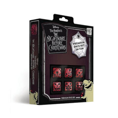 Tim Burtons The Nightmare Before Christmas Premium Dice Set in Tin